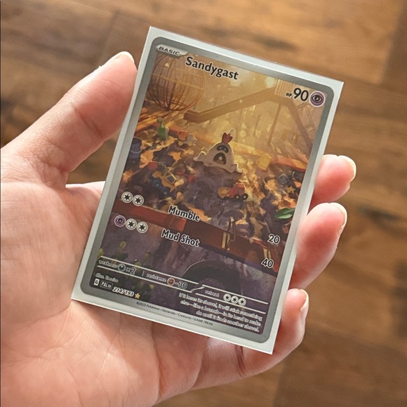 Sandygast Pokémon Illustration Rare Full Art Card - Picture 1 of 2